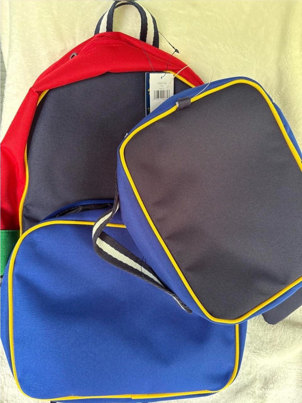 Polo Ralph Lauren Colour-Blocked Backpack & Lunch Tote Set - Picture 5 of 14